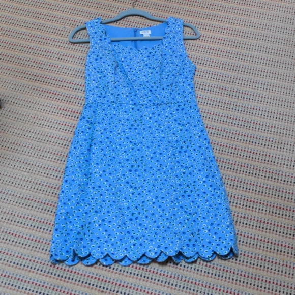 J. Crew Factory Scalloped Dress - Picture 7 of 8